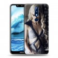 Дизайнерский силиконовый чехол для Nokia 5.1 Plus Игра Престолов