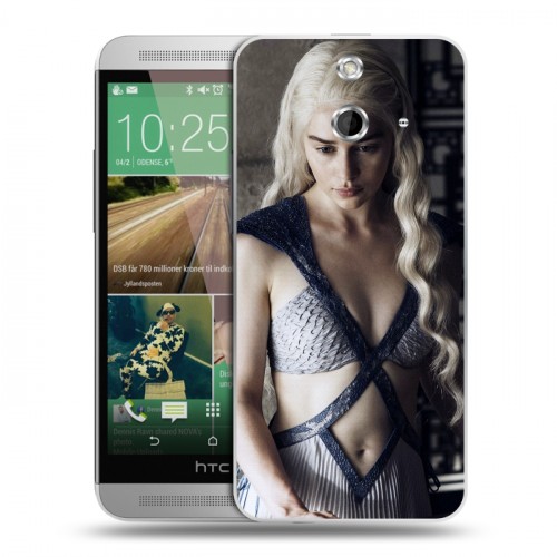Дизайнерский пластиковый чехол для HTC One E8 Игра Престолов