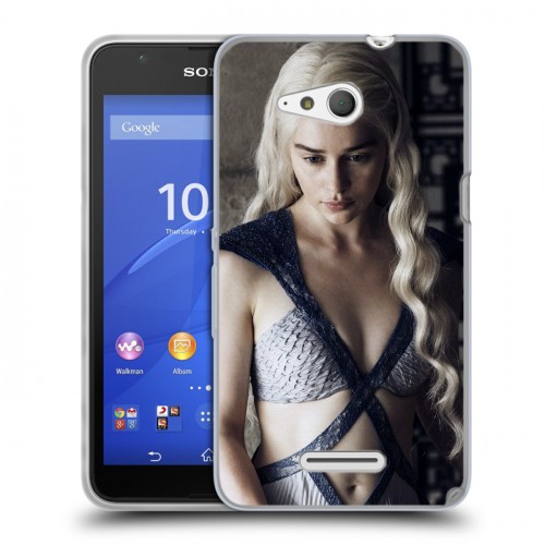 Дизайнерский пластиковый чехол для Sony Xperia E4g Игра Престолов