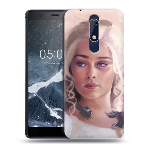 Дизайнерский пластиковый чехол для Nokia 5.1 Игра Престолов