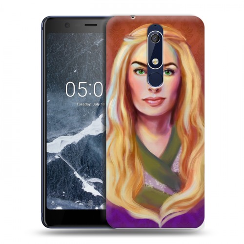 Дизайнерский пластиковый чехол для Nokia 5.1 Игра Престолов