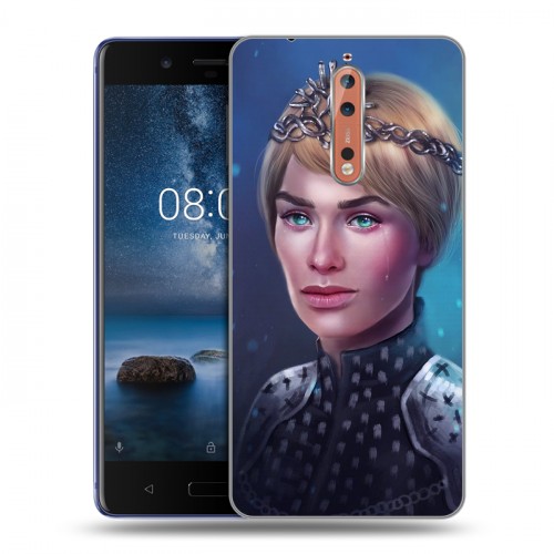 Дизайнерский пластиковый чехол для Nokia 8 Игра Престолов