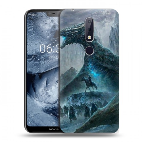 Дизайнерский пластиковый чехол для Nokia 6.1 Plus Игра Престолов