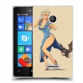 Дизайнерский пластиковый чехол для Microsoft Lumia 435 Игра Престолов