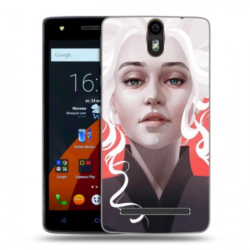 Дизайнерский силиконовый чехол для Wileyfox Storm Игра Престолов