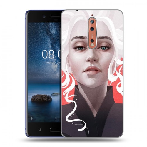 Дизайнерский пластиковый чехол для Nokia 8 Игра Престолов