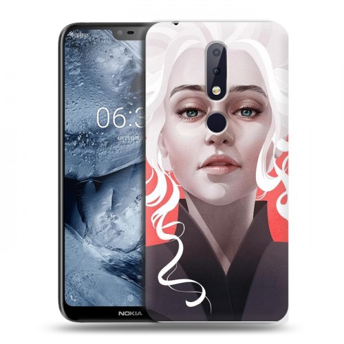 Дизайнерский пластиковый чехол для Nokia 6.1 Plus Игра Престолов