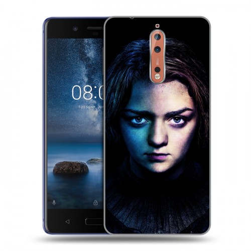 Дизайнерский пластиковый чехол для Nokia 8 Игра Престолов