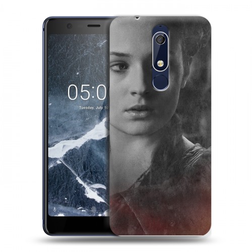 Дизайнерский пластиковый чехол для Nokia 5.1 Игра Престолов