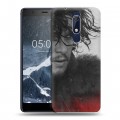 Дизайнерский пластиковый чехол для Nokia 5.1 Игра Престолов