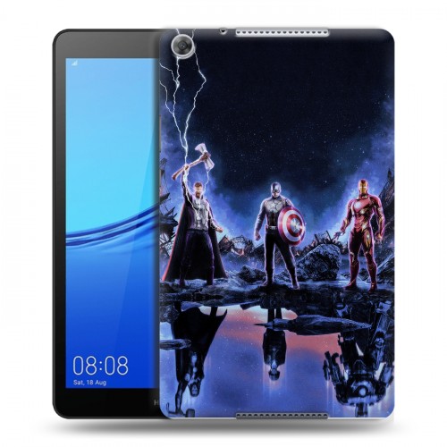 Дизайнерский силиконовый чехол для Huawei MediaPad M5 lite 8 Мстители: Финал