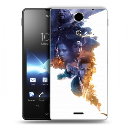 Дизайнерский пластиковый чехол для Sony Xperia TX Алладин (2019)