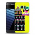 Дизайнерский пластиковый чехол для Samsung Galaxy Note 7 Яркие достопримечательности