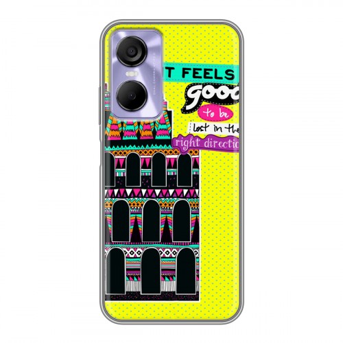 Дизайнерский пластиковый чехол для Tecno Pop 6 Pro Яркие достопримечательности