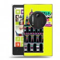 Дизайнерский пластиковый чехол для Nokia Lumia 1020 Яркие достопримечательности