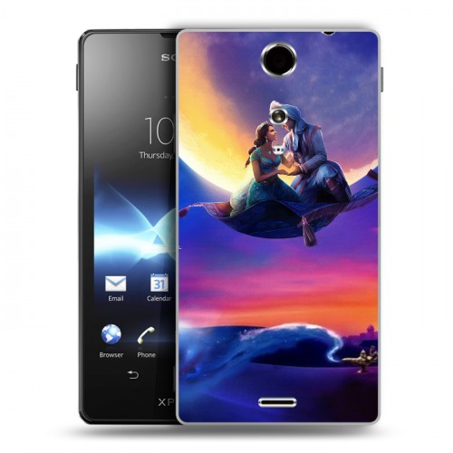 Дизайнерский пластиковый чехол для Sony Xperia TX Алладин (2019)