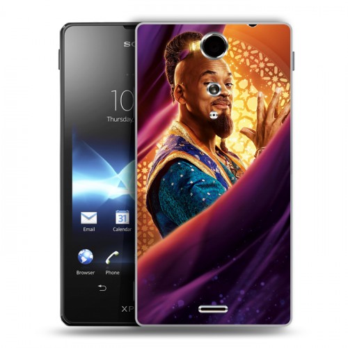 Дизайнерский пластиковый чехол для Sony Xperia TX Алладин (2019)