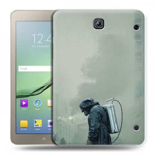 Дизайнерский силиконовый чехол для Samsung Galaxy Tab S2 8.0 Чернобыль