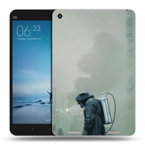 Дизайнерский силиконовый чехол для Xiaomi Mi Pad 2 Чернобыль