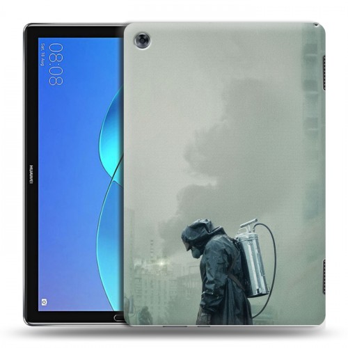 Дизайнерский силиконовый чехол для Huawei MediaPad M5 Lite Чернобыль