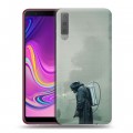 Дизайнерский силиконовый с усиленными углами чехол для Samsung Galaxy A7 (2018) Чернобыль