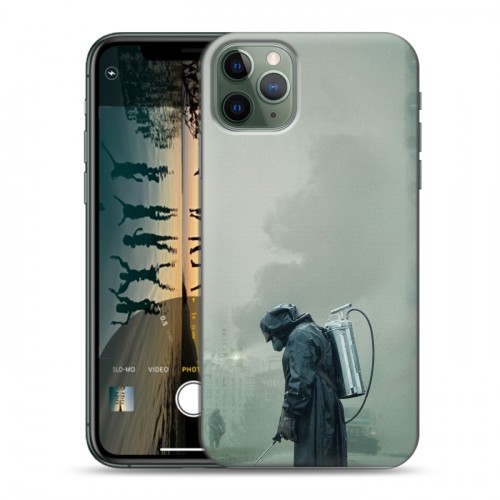 Дизайнерский пластиковый чехол для Iphone 11 Pro Чернобыль