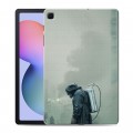 Дизайнерский силиконовый чехол для Samsung Galaxy Tab S6 Lite Чернобыль