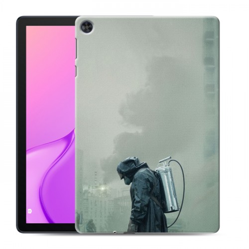 Дизайнерский силиконовый чехол для Huawei MatePad T10 Чернобыль
