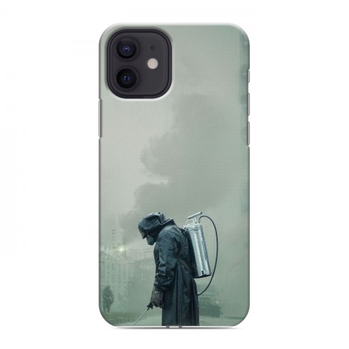 Дизайнерский силиконовый чехол для Iphone 12 Чернобыль