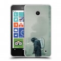 Дизайнерский пластиковый чехол для Nokia Lumia 630/635 Чернобыль