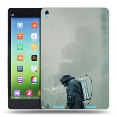 Дизайнерский силиконовый чехол для Xiaomi MiPad Чернобыль