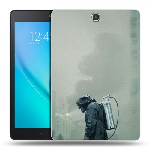 Дизайнерский силиконовый чехол для Samsung Galaxy Tab A 9.7 Чернобыль