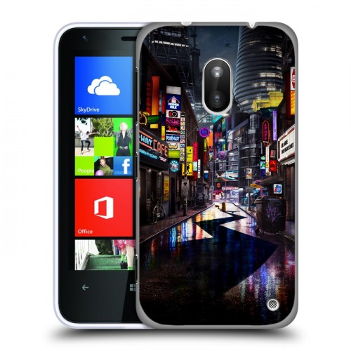 Дизайнерский пластиковый чехол для Nokia Lumia 620 Покемон. Детектив Пикачу
