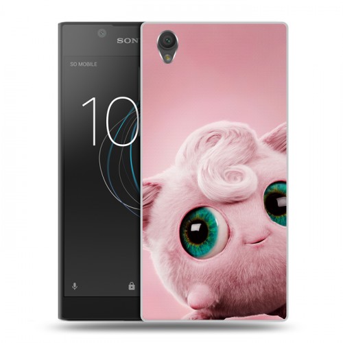 Дизайнерский пластиковый чехол для Sony Xperia L1 Покемон. Детектив Пикачу