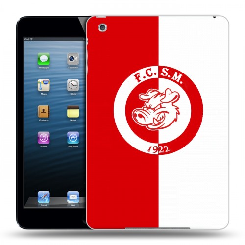 Дизайнерский пластиковый чехол для Ipad Mini Red White Fans