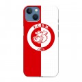 Дизайнерский силиконовый чехол для Iphone 13 Red White Fans