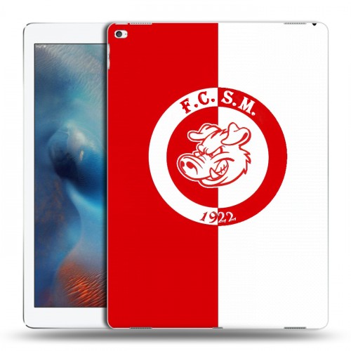 Дизайнерский пластиковый чехол для Ipad Pro Red White Fans