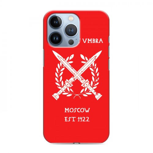 Дизайнерский силиконовый чехол для Iphone 13 Pro Red White Fans