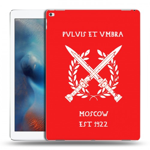 Дизайнерский пластиковый чехол для Ipad Pro Red White Fans