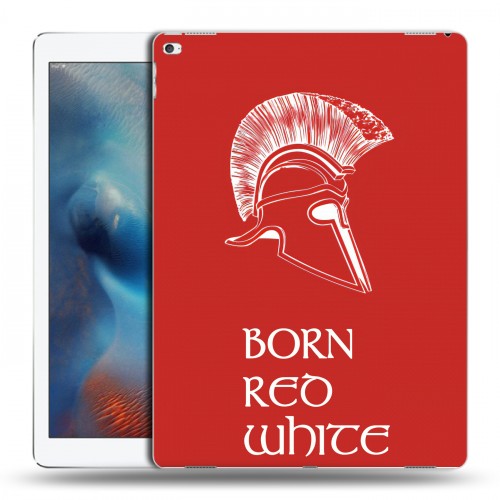 Дизайнерский пластиковый чехол для Ipad Pro Red White Fans