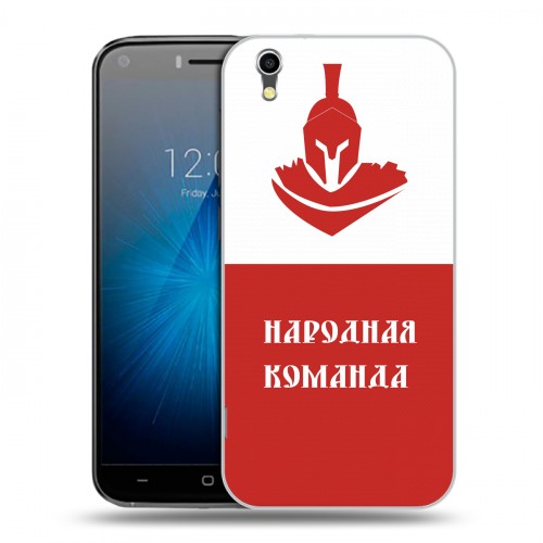 Дизайнерский пластиковый чехол для Umi London Red White Fans