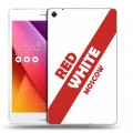 Дизайнерский силиконовый чехол для ASUS ZenPad S 8 Red White Fans