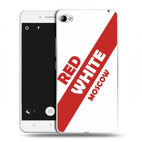 Дизайнерский пластиковый чехол для Lenovo S90 Red White Fans