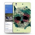 Дизайнерский силиконовый чехол для Samsung Galaxy Tab Pro 8.4 Акварельные черепа