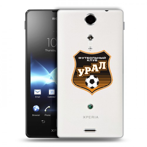 Полупрозрачный дизайнерский пластиковый чехол для Sony Xperia TX