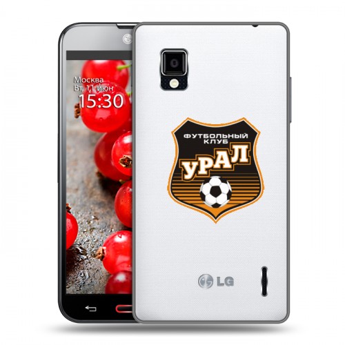 Полупрозрачный дизайнерский пластиковый чехол для LG Optimus G