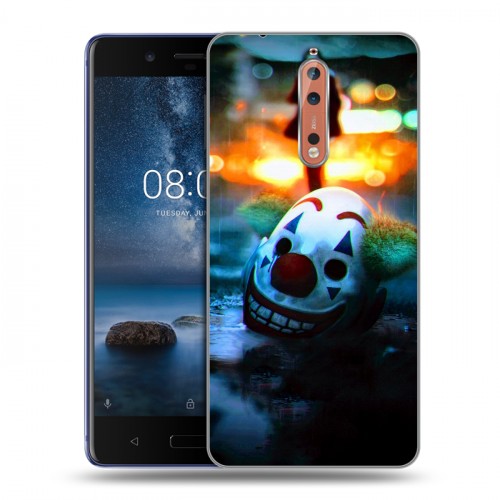 Дизайнерский пластиковый чехол для Nokia 8 Джокер