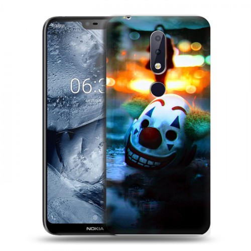 Дизайнерский пластиковый чехол для Nokia 6.1 Plus Джокер