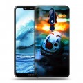 Дизайнерский силиконовый чехол для Nokia 5.1 Plus Джокер