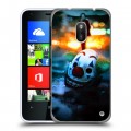 Дизайнерский пластиковый чехол для Nokia Lumia 620 Джокер